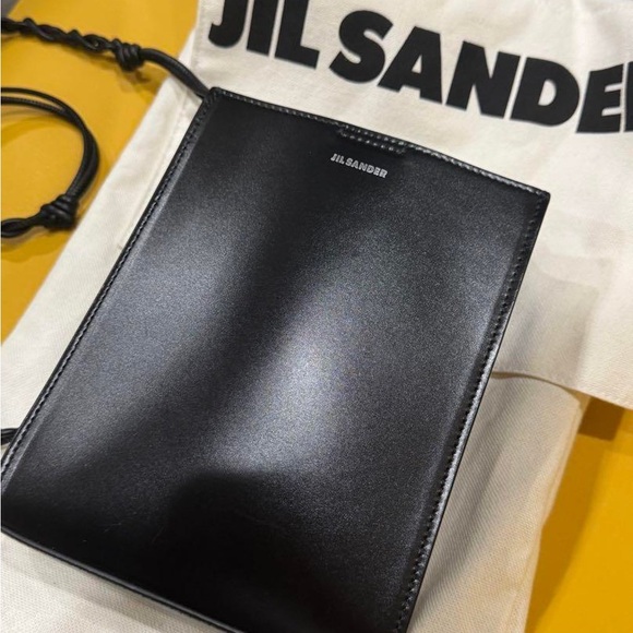 Jil Sander Handbags - Jil Sander Sleek Black Crossbody Bag